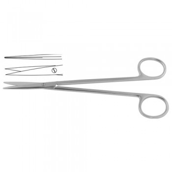 Metzenbaum-Fino Delicate Dissecting Scissor Straight - Sharp/Sharp Slender Pattern Stainless Steel, 18 cm - 7"